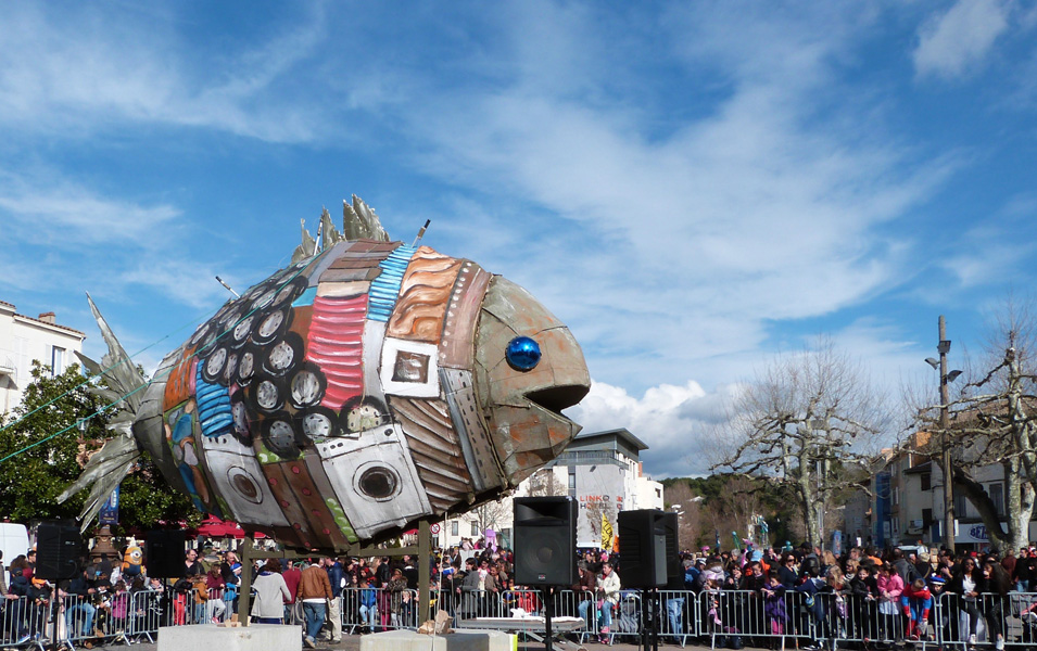 Les Arts Pop au carnaval 2018 à Aubagne