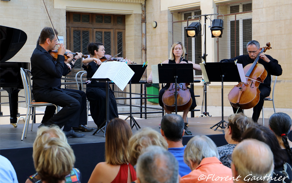 Festival Musique au Centre : Quintette à deux violoncelles © Florent Gauthier