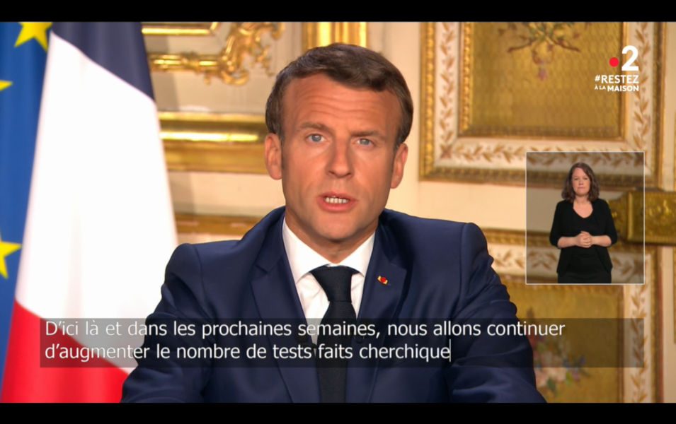 Le discours du président Macron