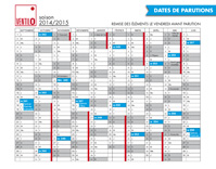 Dates de bouclages et parutions